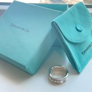 Tiffany & Co. 1837 sterling silver ring.